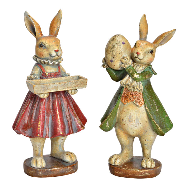 Lapin avec plateau/oeuf