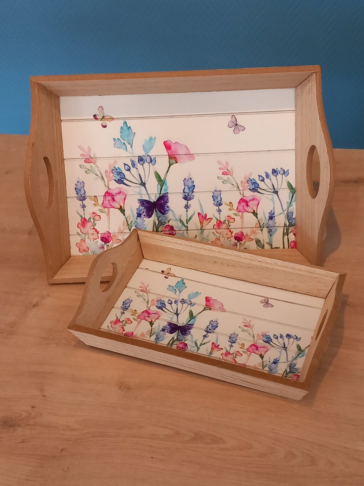 Plateau en bois Prairie
