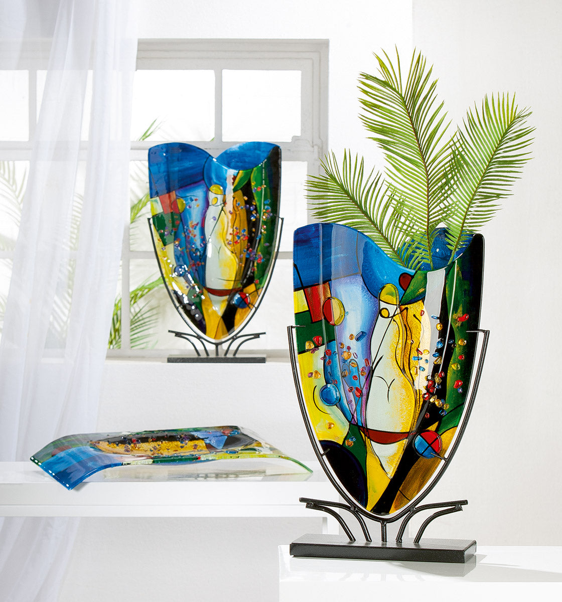 Vase Ovale en Verre "Magic"