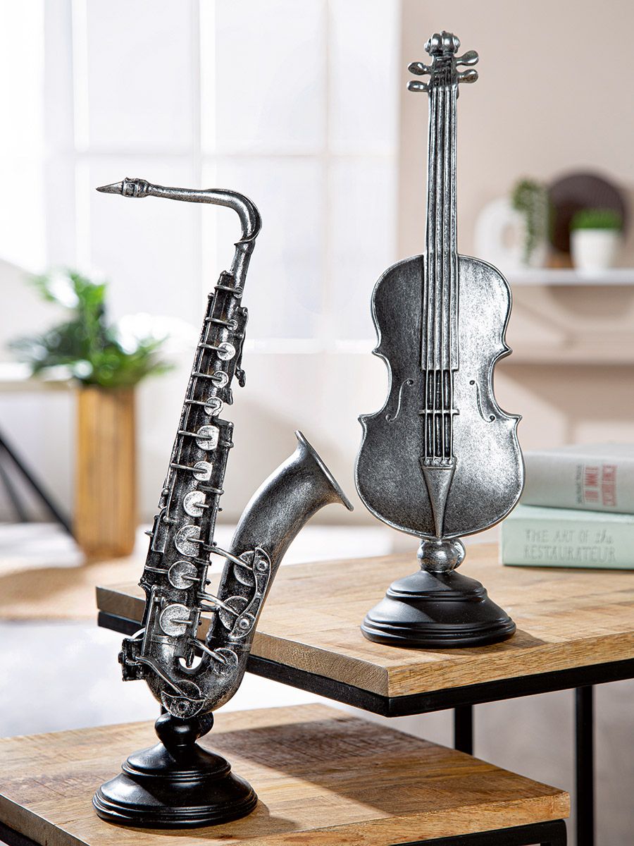 Sculpture violon/saxo