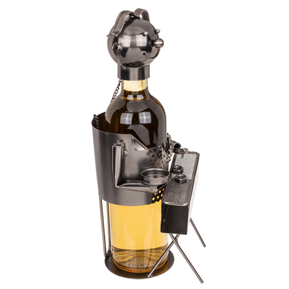 Porte-bouteille de vin "Barbecue"