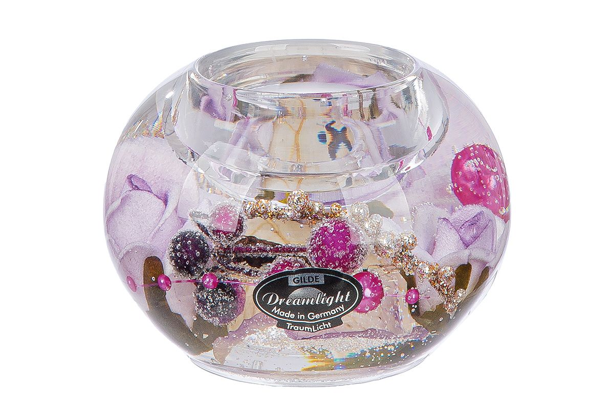 Bougeoir rond Dreamlight violet