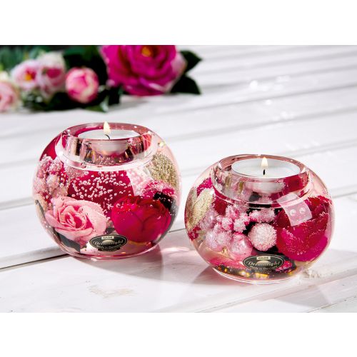 Bougeoir rond Dreamlight rose
