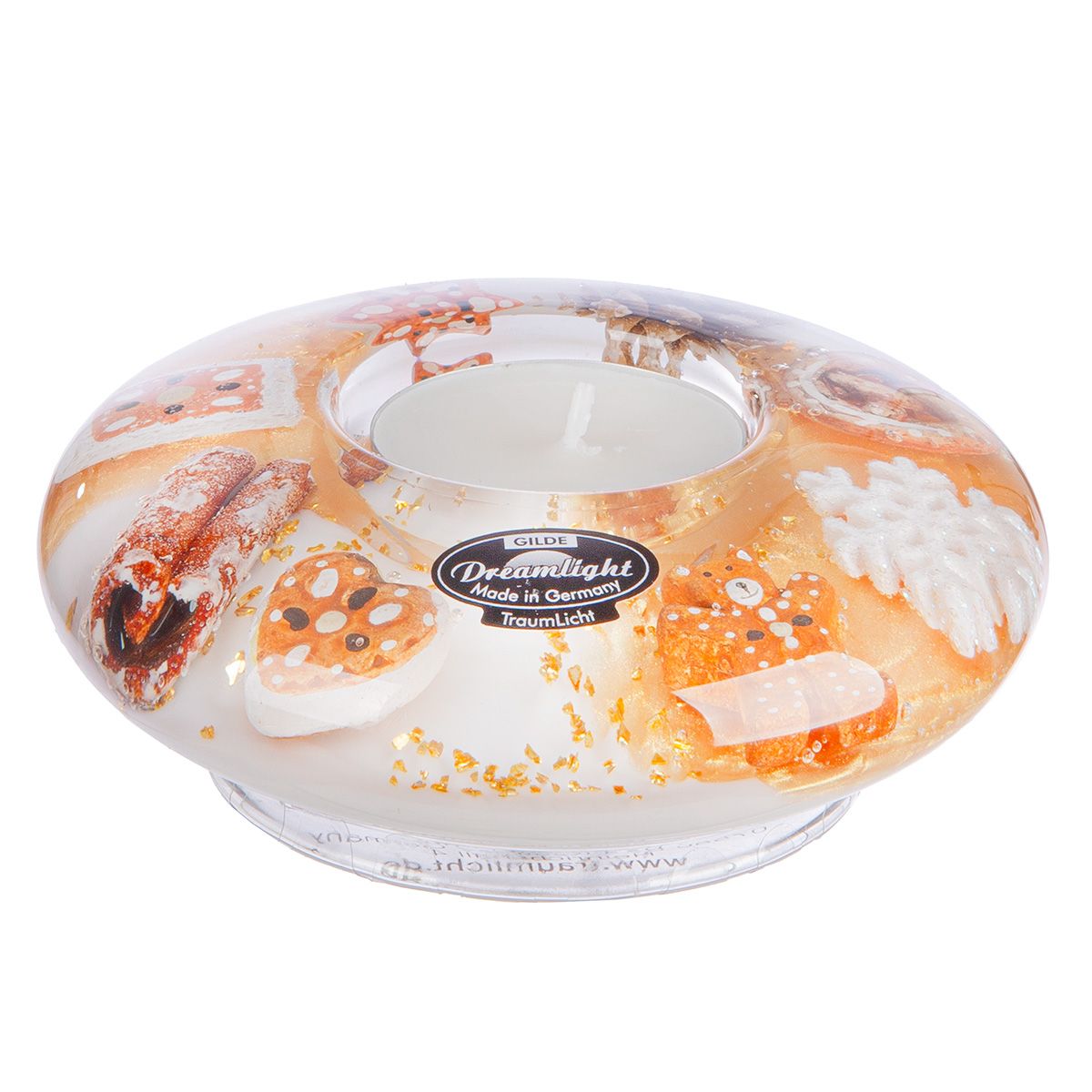 Bougeoir plat dreamlight pain d'épices