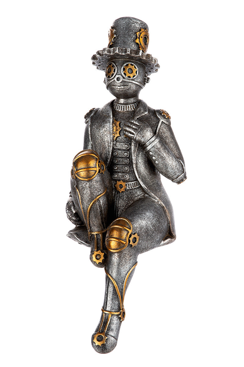 Hommes Assis Steampunk