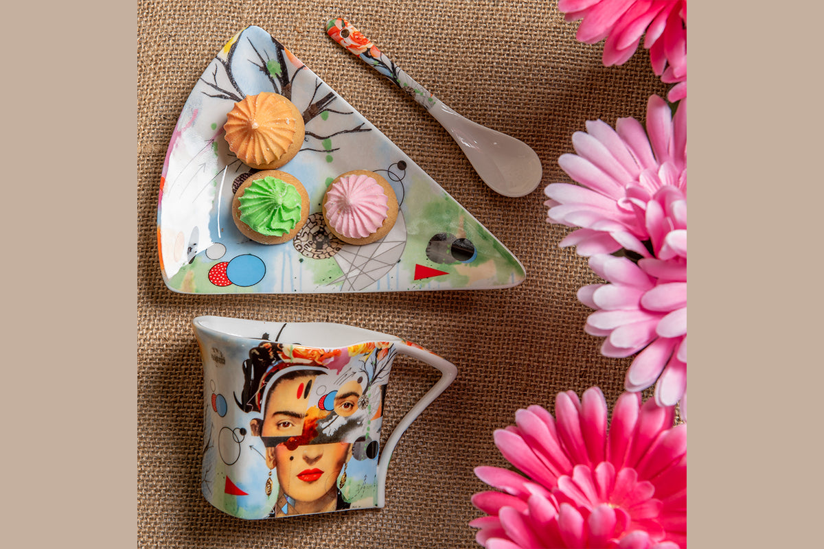 Coffret 2 tasses triangles Loui Jover