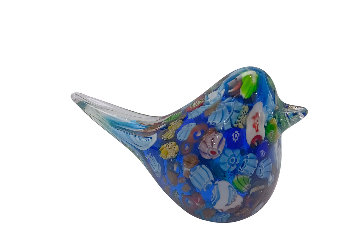 Sulfure en verre oiseau