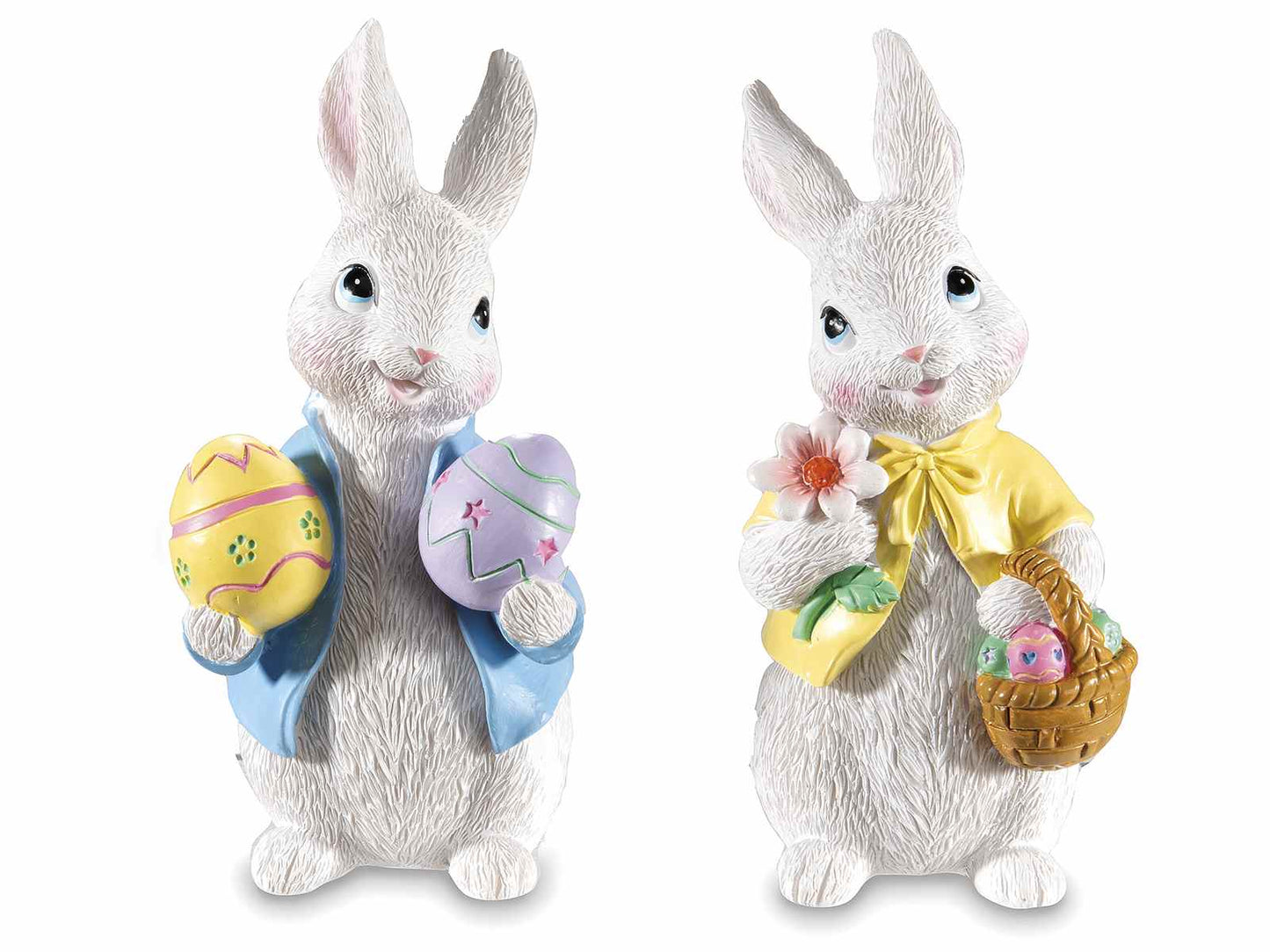Couple lapins blancs