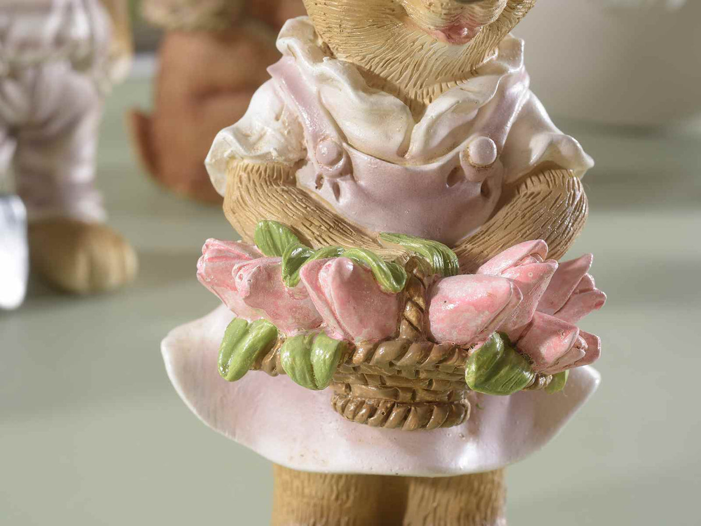 Couple de lapins bruns