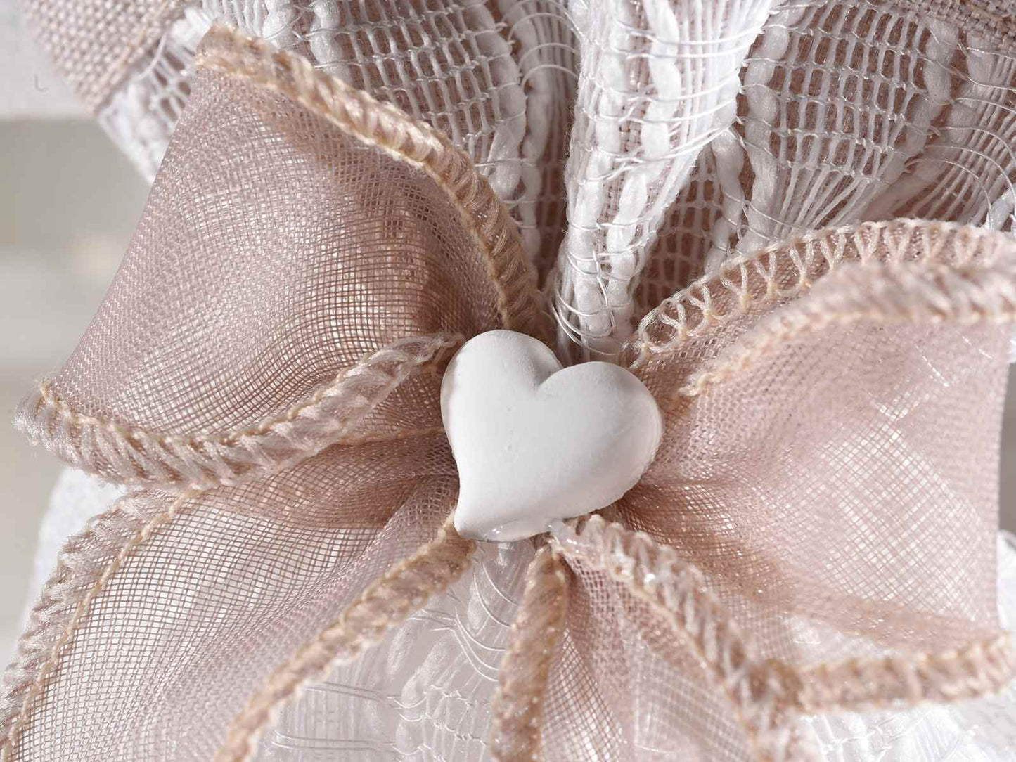 Pochon dentelle coeur