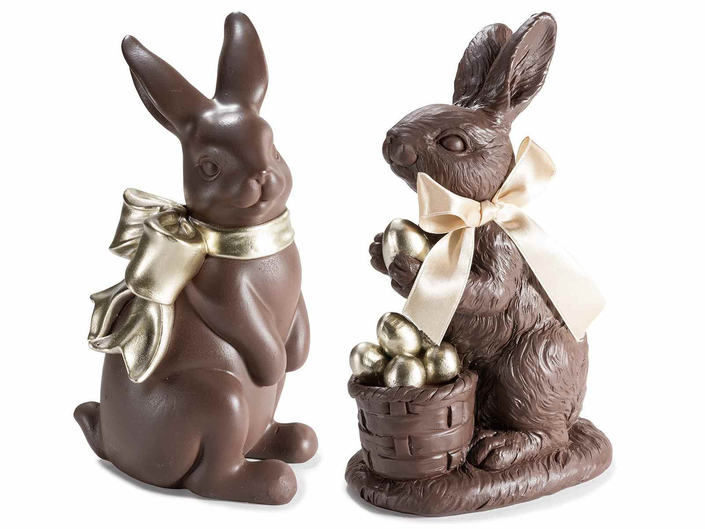 Lapin de Pâques Effet Chocolat
