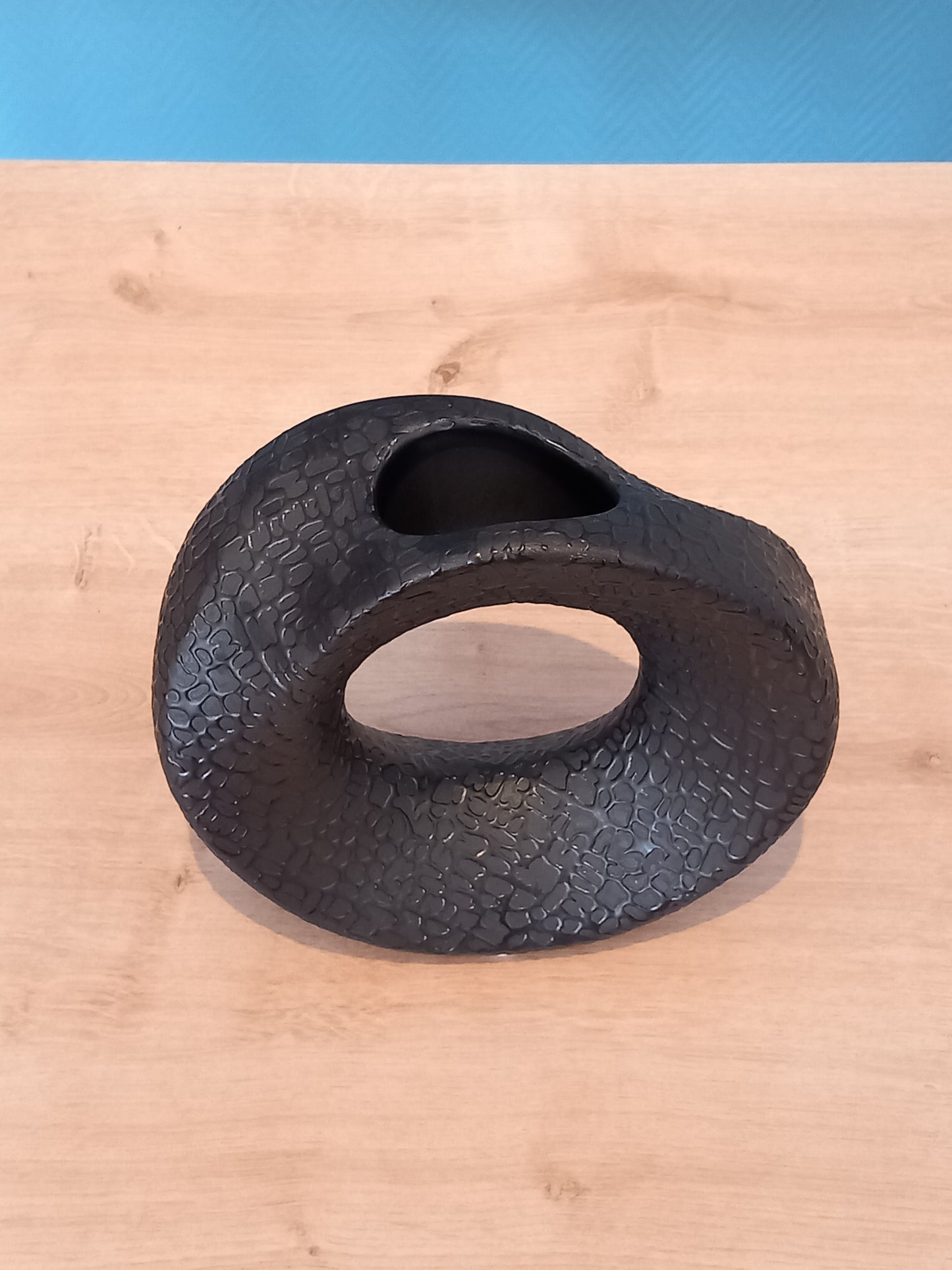 Vase Rond Noir