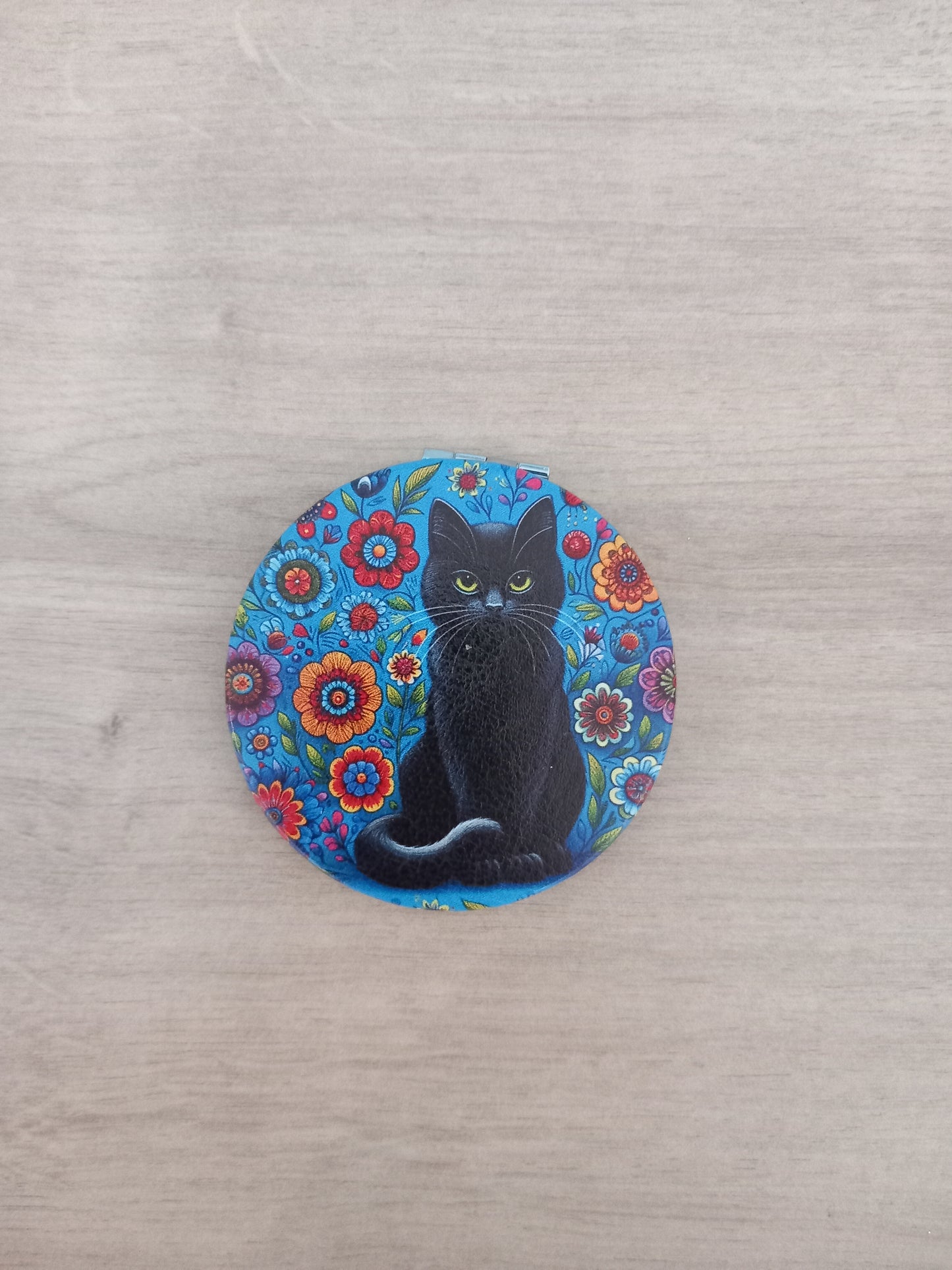 Miroir de Poche Chat