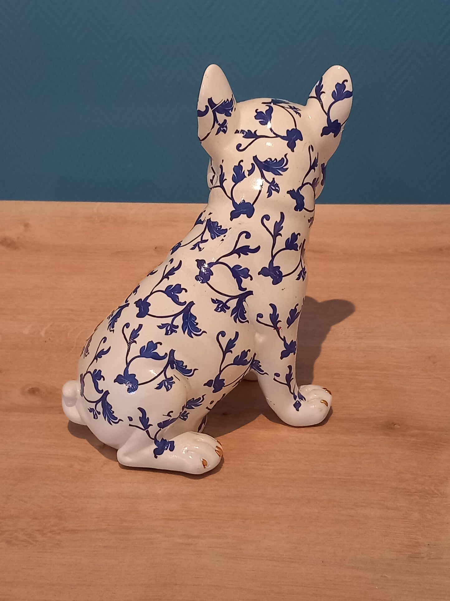 Bouledogue Blanc et Bleu