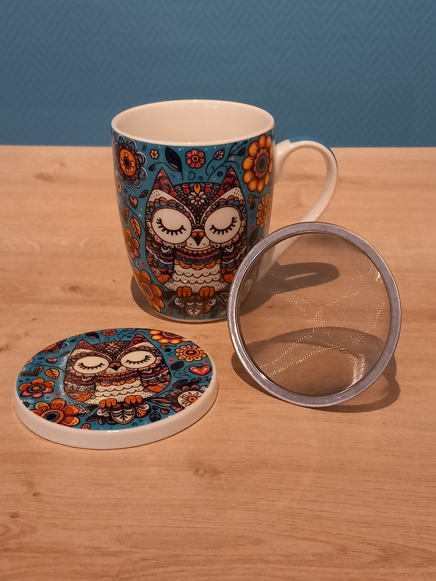 Tisanière Hibou