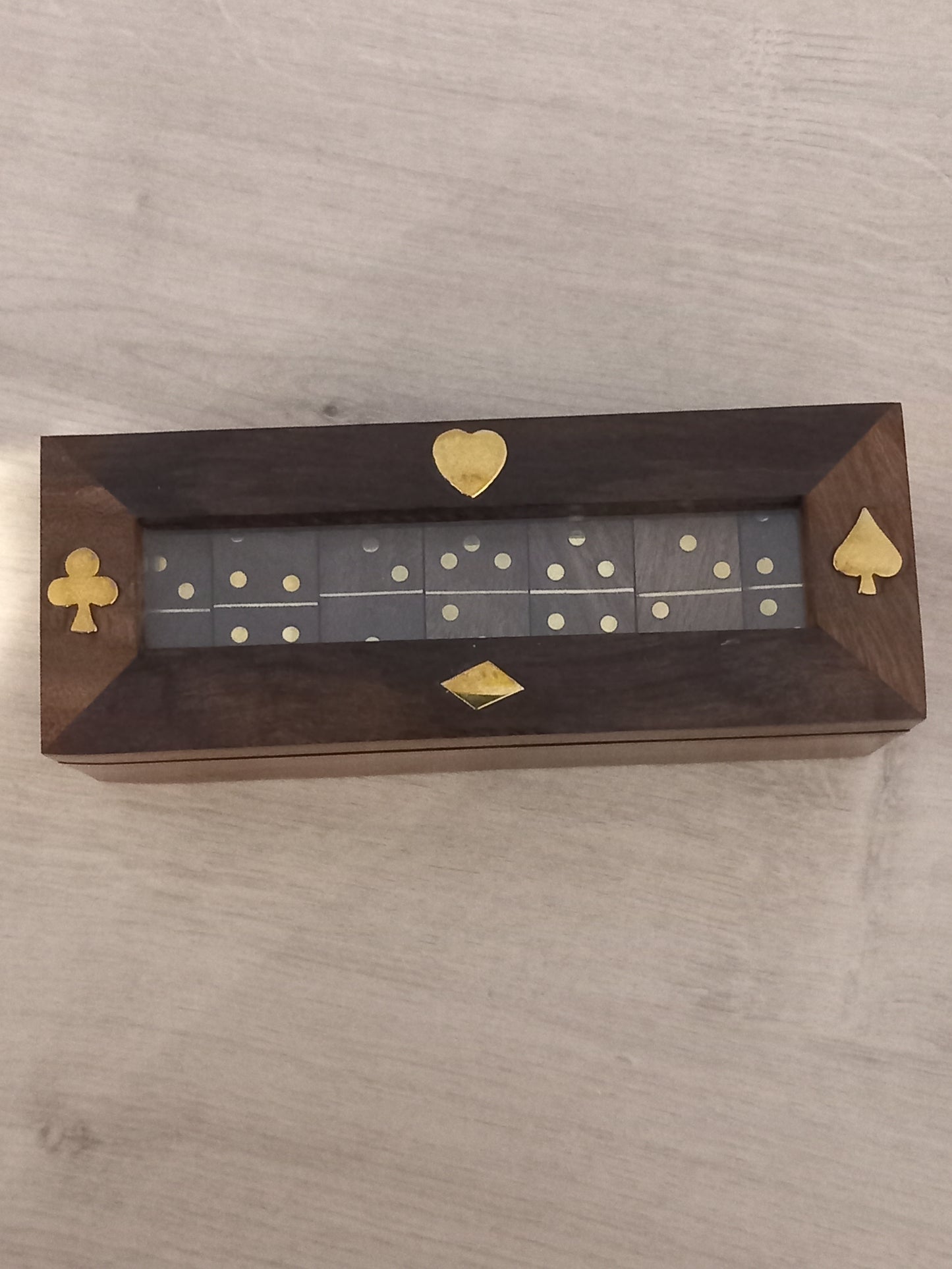 Coffret Domino en Bois