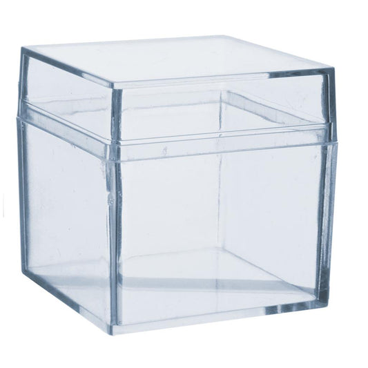 Boîte carrée plexi