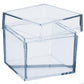Boîte carrée plexi