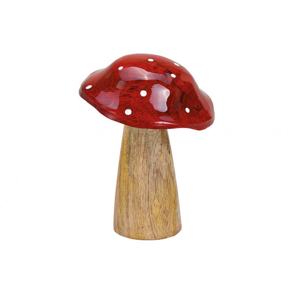 Champignon rouge/bois