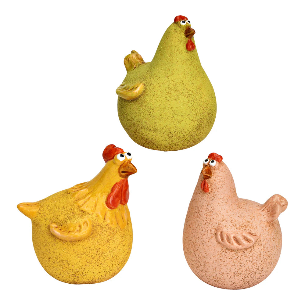 Poulet colorés