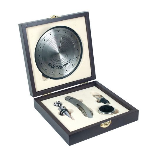 Coffret 4 pièces Vin/Boussole
