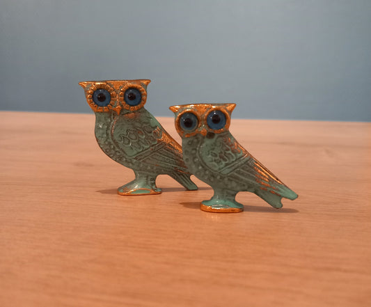 Duo de chouettes Homère