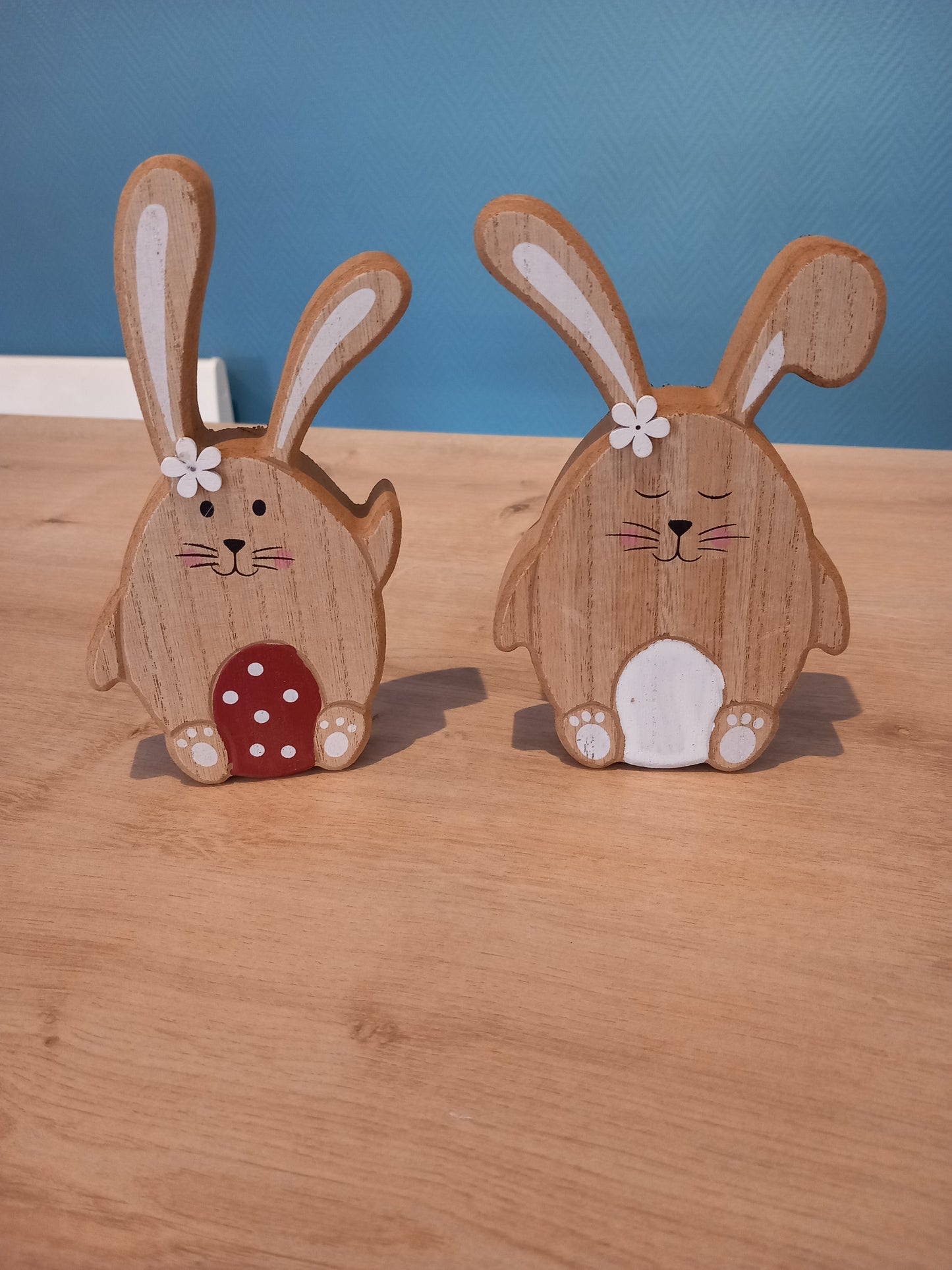 Lapins en bois