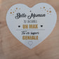 Plaque métal Maman/Belle maman