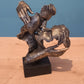 Buste Couple Baiser Antique