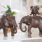 Statuette Eléphant et son bébé