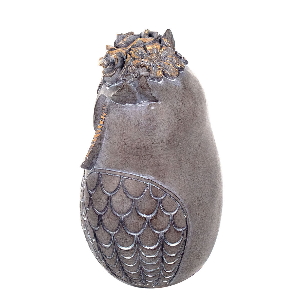 Hiboux gris/doré