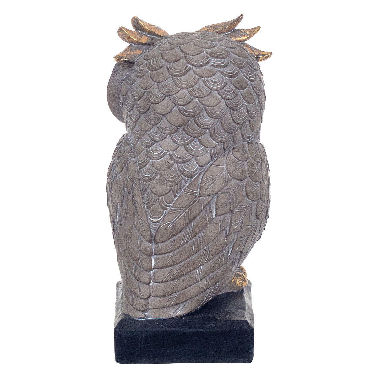 Hiboux gris/doré