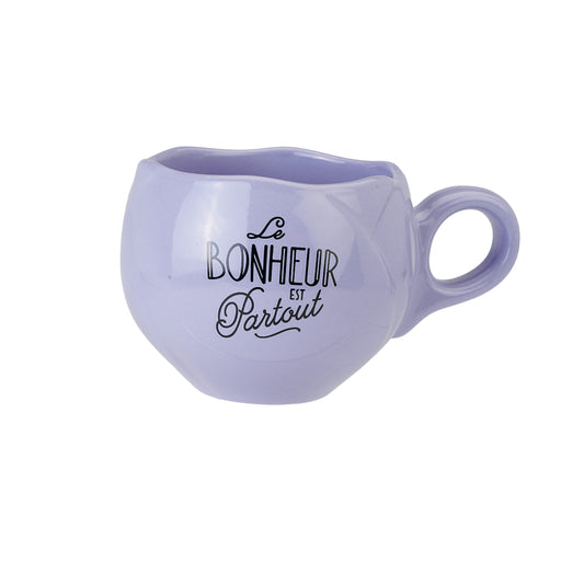 Tasse Tulipe "Le bonheur est partout"