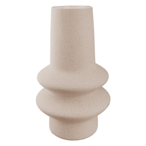 Vase beige/gris