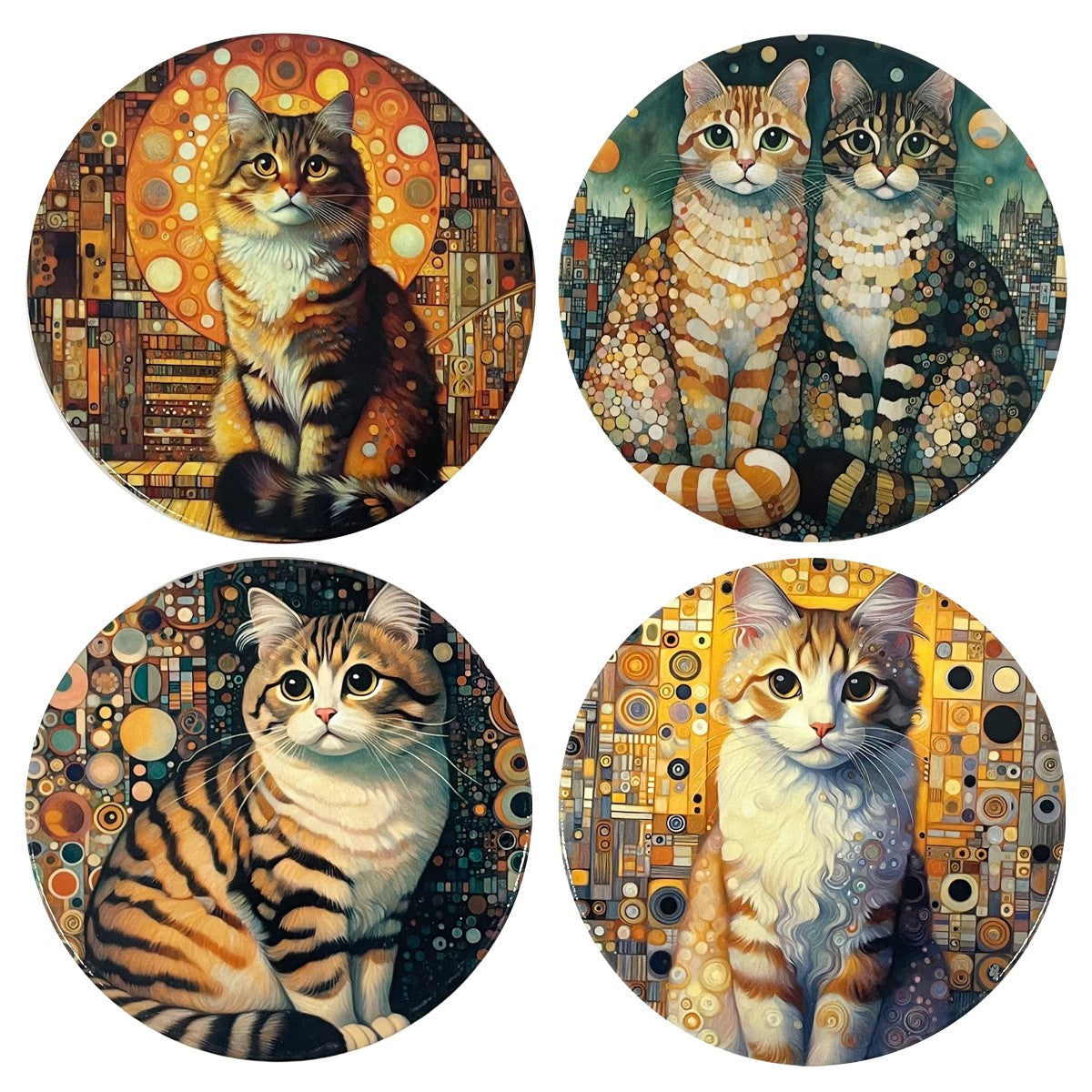 Sous-verre Chats