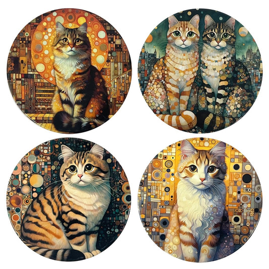 Sous-verre Chats