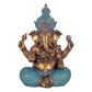 Ganesh Bleu/Or