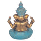 Ganesh Bleu/Or