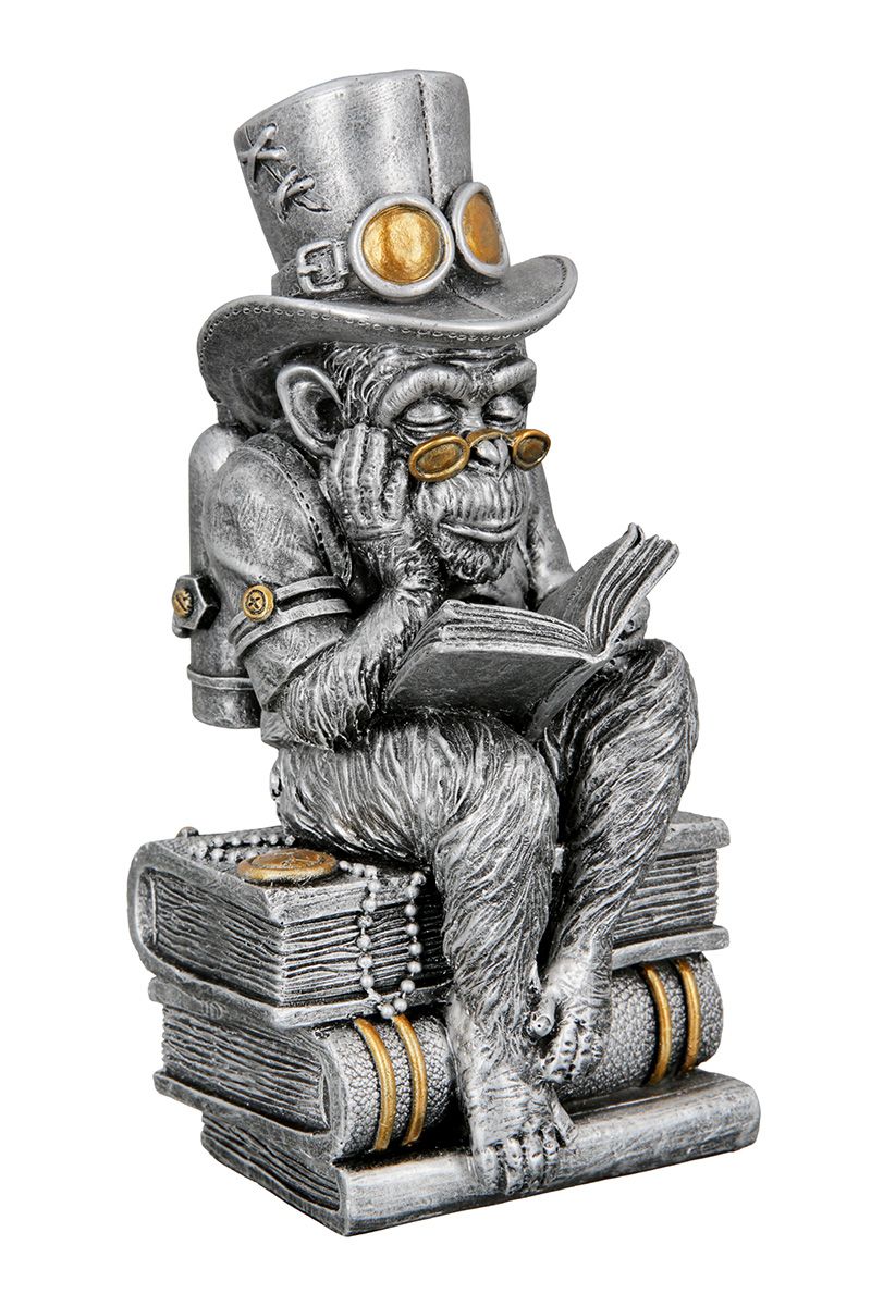 Singe de lecture Steampunk