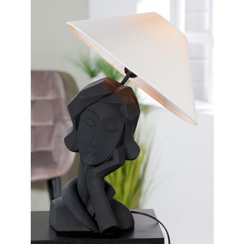 Lampe buste dame