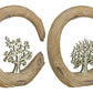 Arbre de vie effet Bois/Métal