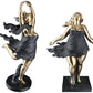 Statuette "Elisabeth" Noir/Or