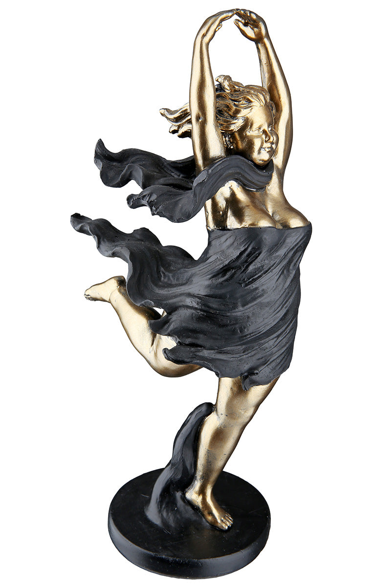 Statuette "Elisabeth" Noir/Or
