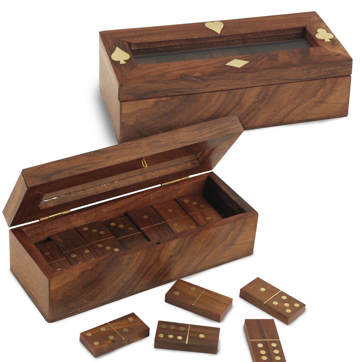 Coffret Domino en Bois