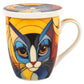 Tisanière Chat Géométrique