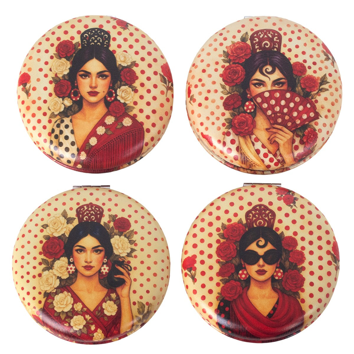 Miroir de Poche Flamenco