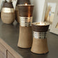 Bougeoir Beige/Marron
