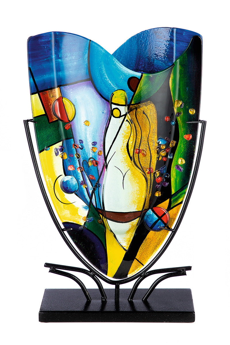 Vase Ovale en Verre "Magic"