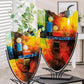 Vase Ovale en Verre