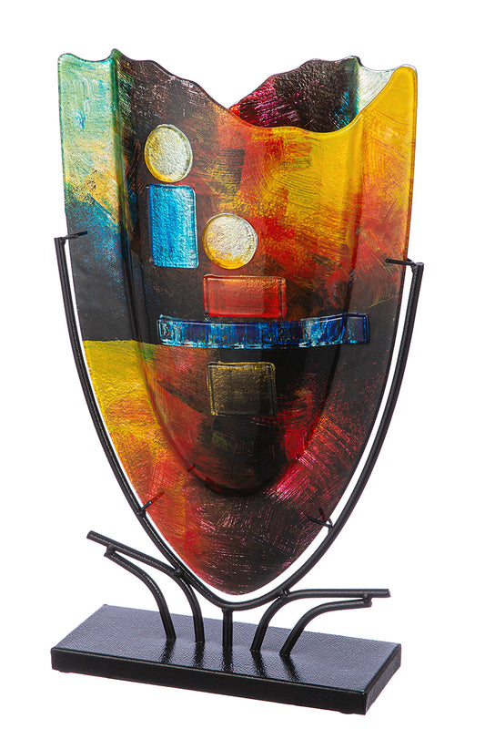 Vase Ovale en Verre